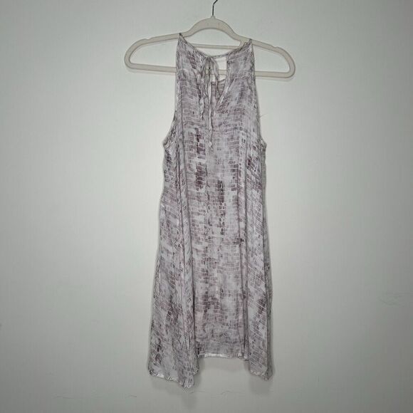 Cloth & Stone Dress Womens Small High Neck Light Weight Mini Tencel - Picture 3 of 8